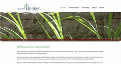 Desktop Screenshot of garten-lindner.de
