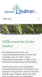 Mobile Screenshot of garten-lindner.de